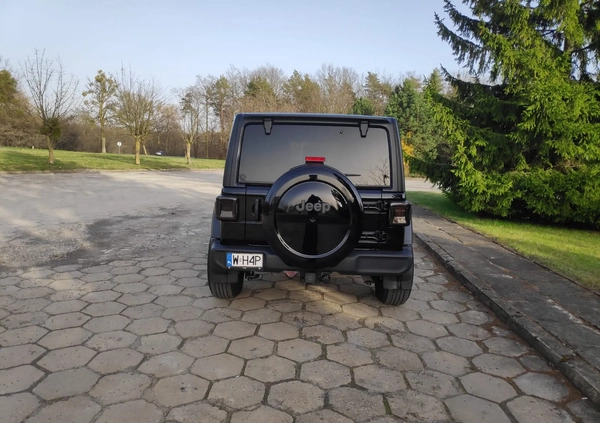 Jeep Wrangler cena 179000 przebieg: 43000, rok produkcji 2021 z Marki małe 301